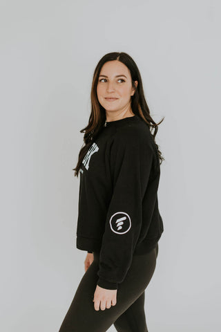 FBK Letters Semi-Cropped Pullover