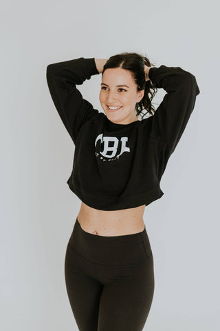 FBK Letters Semi-Cropped Pullover