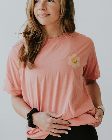 One Hour Closer Smiley Tee