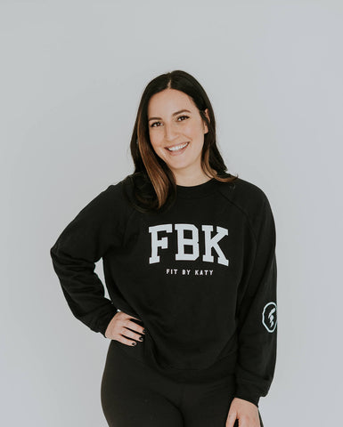 FBK Letters Semi-Cropped Pullover